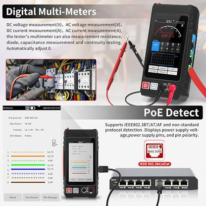 Multifunction RJ45 Network Caber Tester, Full Features UTP Cable Tester Cable - Image 6