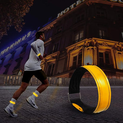 2 Pack Rechargeable LED Reflective Armband, High Brightness High Visibility - Image 7
