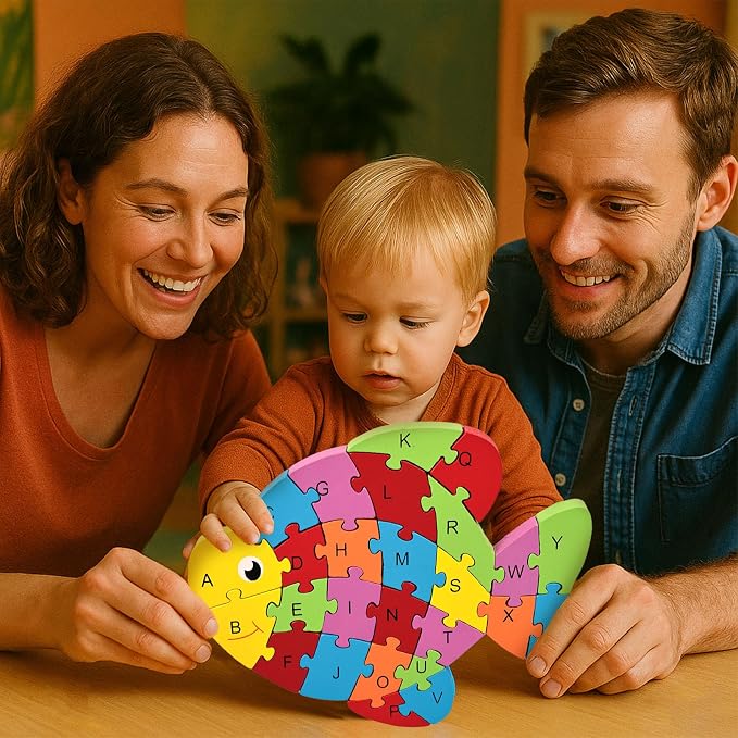 LovesTown Goldfish Wooden Puzzle - Image 4