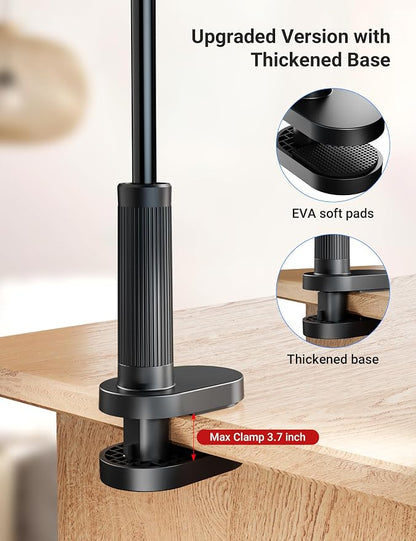 Flexible Gooseneck Tablet Holder, 360° Adjustable Phone Mount - Image 5