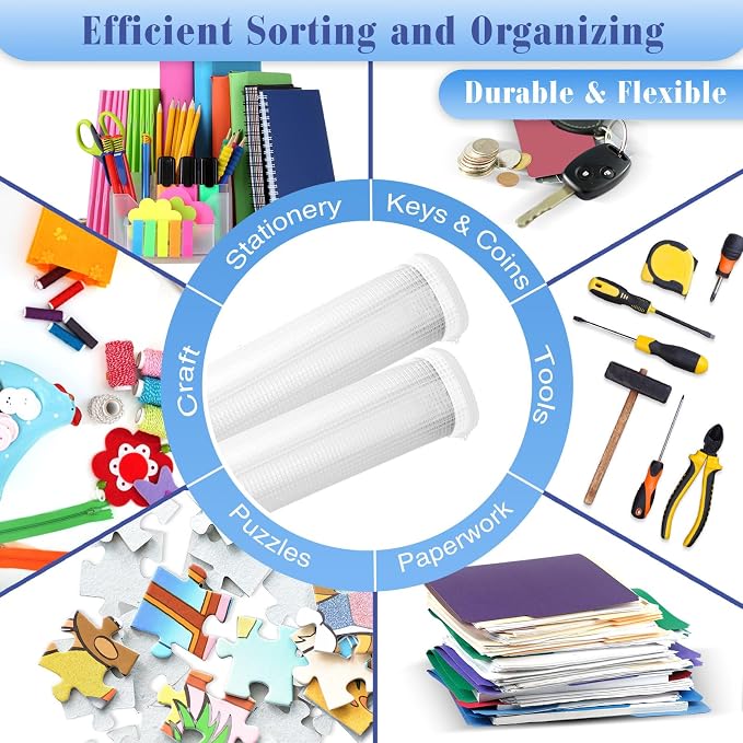 Jetec 32 Pcs Mesh Zipper Bags Toy Storage Bikini Organizer Bag Bolsas Para - Image 4