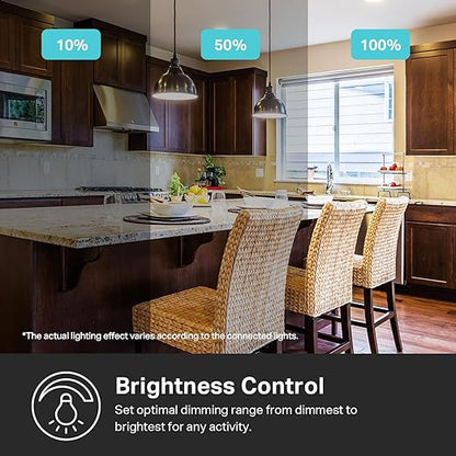 Kasa Smart Dimmer Switch HS220P3, Single Pole, Needs Neutral Wire, 2.4GHz Wi-Fi - Image 3