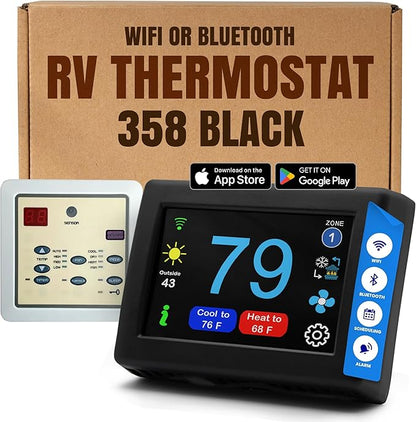 MICRO-AIR EasyTouch Digital RV Thermostat Replacement by MicroAir