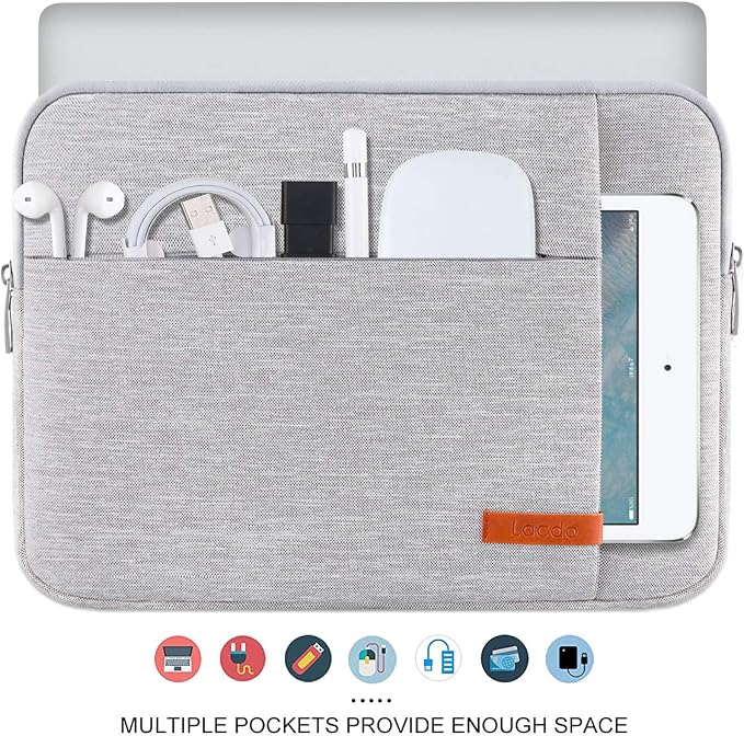 Lacdo Laptop Sleeve Case for 14 inch New MacBook Pro M4/M3/M2/M1 Chips Pro Max - Image 4