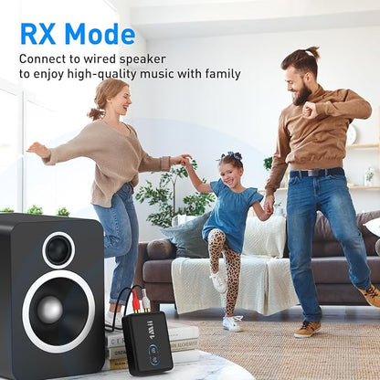 1Mii RCA Bluetooth 5.3 Adapter for TV, 3.5mm AUX Bluetooth Transmitter Receiver - Image 7
