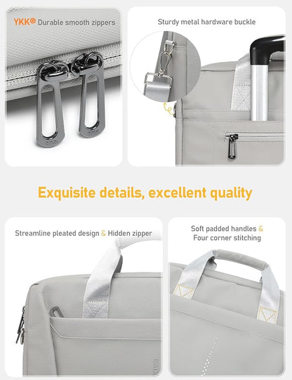 13-14 Inch Laptop Shoulder Bag Business Briefcase Water Resistant Computer - Image 5