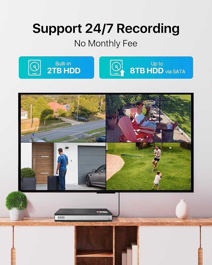 ZOSI 3K Lite 16CH Security Camera System - Image 4