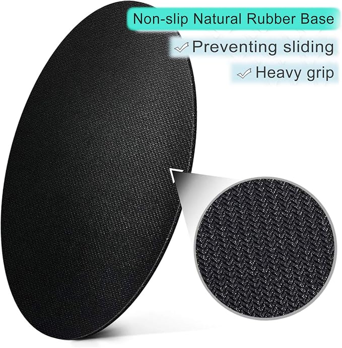 ITNRSIIET Round Mouse Pad with Stitched Edge Premium-Textured Waterproof - Image 4