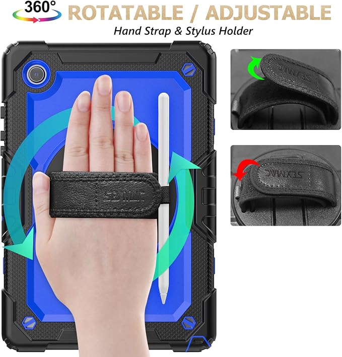 SEYMAC stock Case for Samsung Galaxy Tab A9 8.7'', Full-Body Drop Protection - Image 4