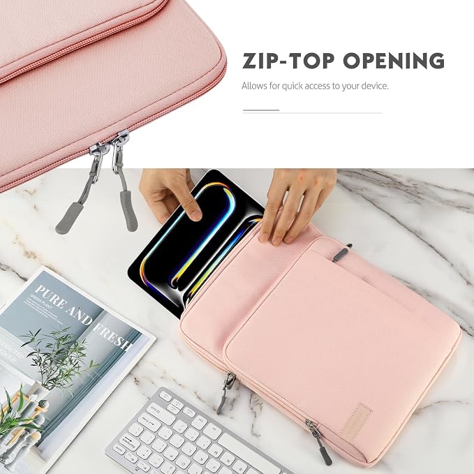 MoKo 12.9 Inch Tablet Sleeve Bag Carrying Case - Image 5