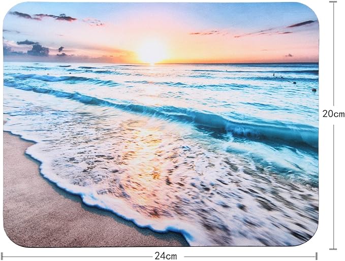 Mouse Pad, Gaming Mouse Pad, Non-Slip Rubber Base Mouse Mat - Image 5