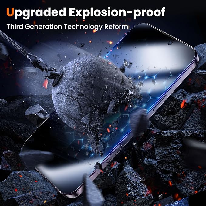 UniqueMe for iPhone 14 Pro Max Privacy Screen Protector - Image 5