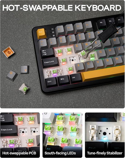 EPOMAKER X Aula F108 PRO Wireless Gaming Keyboard - Image 5
