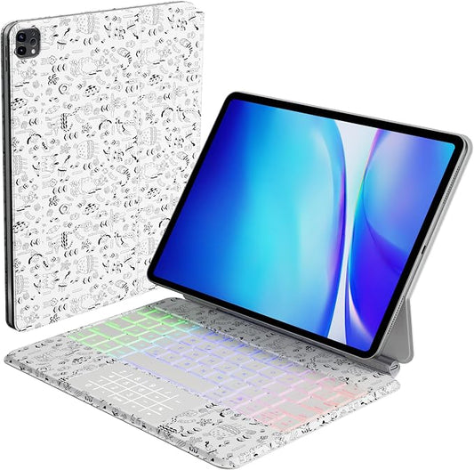 Keyboard Case for iPad Air 11 inch M2/M3 & iPad Pro 11 inch & iPad Air 4th/5th by kolude