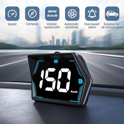Universal Car HUD GPS Speedometer G20 Car Heads-up Display Plug and Play - Image 5