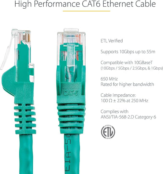 StarTech 3ft CAT6 Ethernet Cable - Image 2