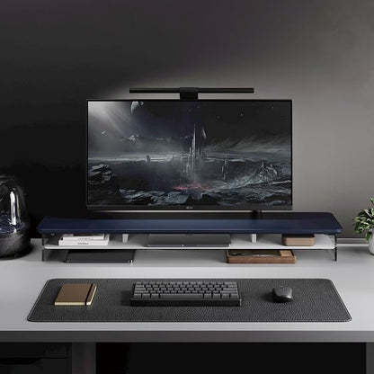 Fenge Acrylic Monitor Stand Riser, 42.5 Inches Dual Monitor Stand - Image 5