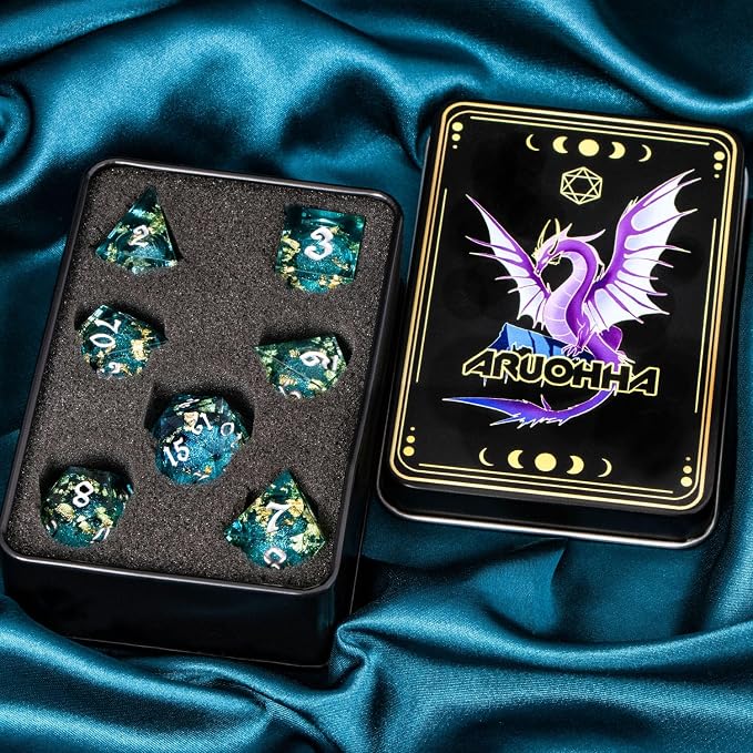 ARUOHHA Liquid Core DND Dice Set - Image 7