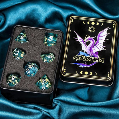 ARUOHHA Liquid Core DND Dice Set - Image 7