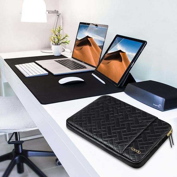 Lacdo Laptop Sleeve Case for 14 inch New MacBook Pro M4/M3/M2/M1 Chips Pro Max - Image 7