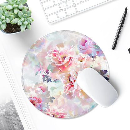 ITNRSIIET Round Mouse Pad with Stitched Edge Premium-Textured Waterproof - Image 6
