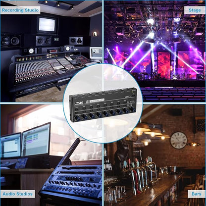 LZSIG Audio Mixer, Stereo Line Mixer - Image 7