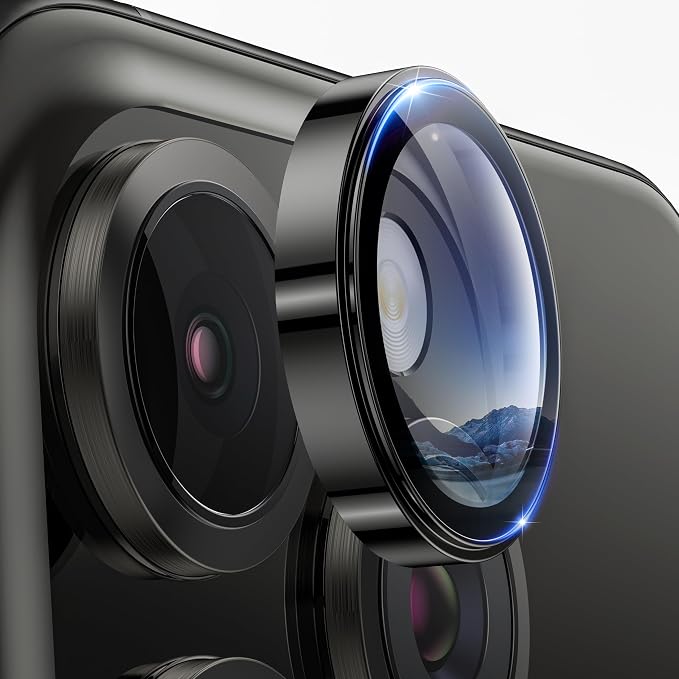 Hoerrye for iPhone 15 Pro Max/iPhone 15 Pro Camera Lens Protector 9H Tempered by Hoerrye
