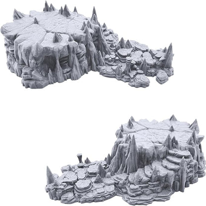 EnderToys Raised Caverns by Printable Scenery, 3D Printed Tabletop RPG Scenery - Image 3