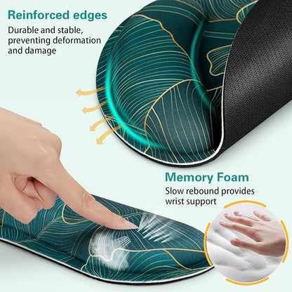Mouse Pad with Wrist Rest Set, 3-in-1 Wrist Support Mousepad Set, Gaming Mat - Image 5