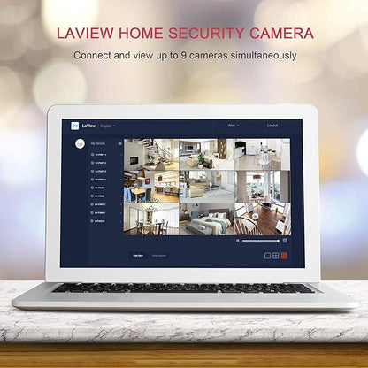 LaView Security Cameras 4pcs, Home Security Camera Indoor 1080P, Wi-Fi Cameras - Image 2