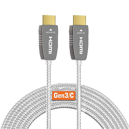 RUIPRO Crystal 8K HDMI Ultra High Speed Latest 2.1b Certified Fiber Optic Cable by RUIPRO-ProfessionalQualityVideoandAudioYouCanSeeandHear