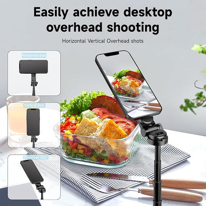 4-in-1 Multifunctional 360° Rotation Magnetic Selfie Stick, Mini Tripod - Image 6