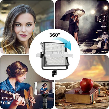 GVM 50RS RGB LED Video Light, 50W Video Lighting Kit - Image 5