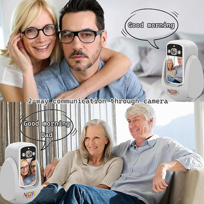 2 Way Video Audio Camera with 2.8-inch Screen, Video WiFi Camera - Image 5