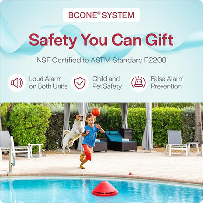BCONE® Pool Alarm by Lifebuoy® | ASTM F2208 Certified | Floating Safety Device - Image 7