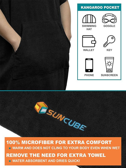 SUN CUBE Surf Poncho Changing Robe - Image 3