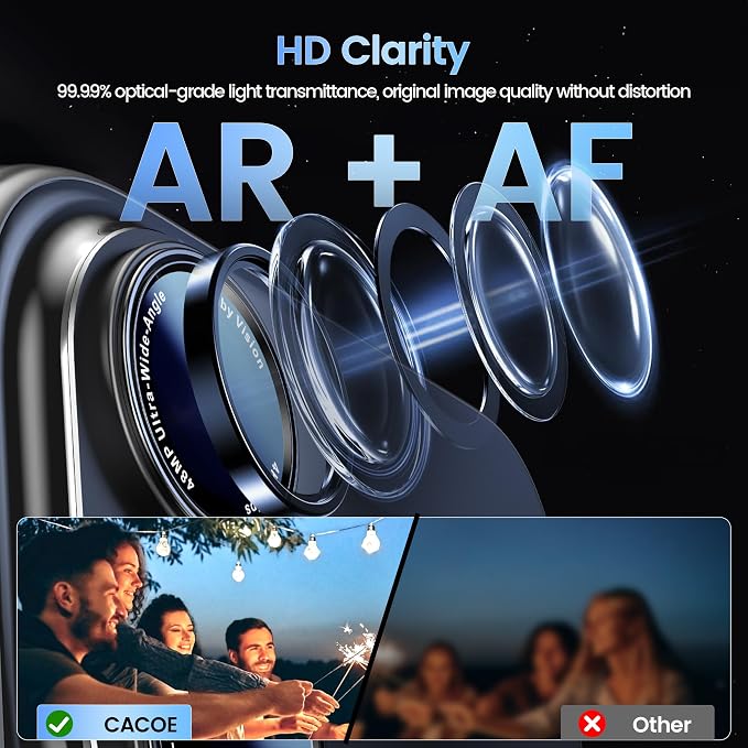 CACOE for iPhone 16/16 Plus Camera Lens Protector - Image 2