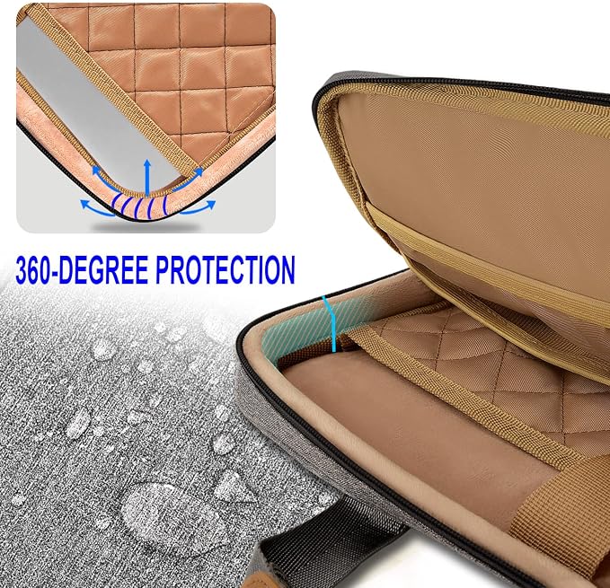 ZINZ Slim Expandable Laptop Case 15.6 Inch Sleeve Upgraded Protective Durable - Image 3