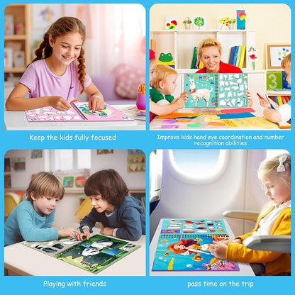 homicozy 3PCS Sticker Paint Books - Image 6