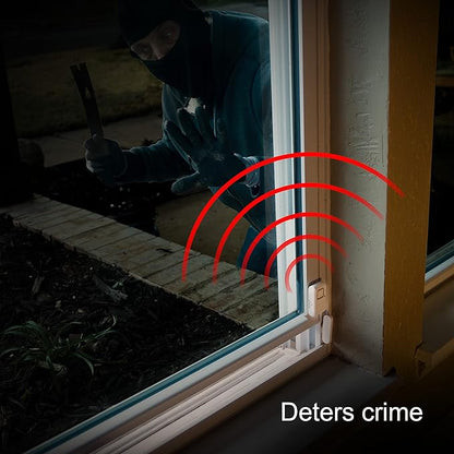 UltraPro Personal Security Window and Door Alarm, 12 Pack, DIY Protection - Image 6