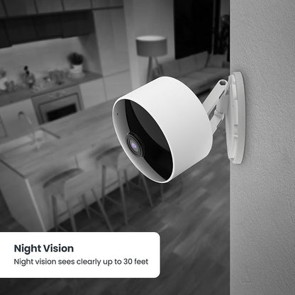 Feit Electric Indoor Security Camera, 2K WiFi Indoor Camera - Image 4