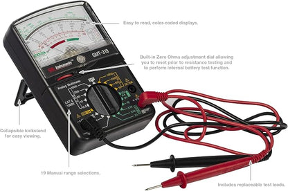 Gardner Bender GMT-319 Multimeter Tester, RJ-45 & RJ-11, 7 Function / 19 Range - Image 3