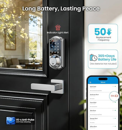 Veise VE07-L Fingerprint App Control Smart Locks - Image 13