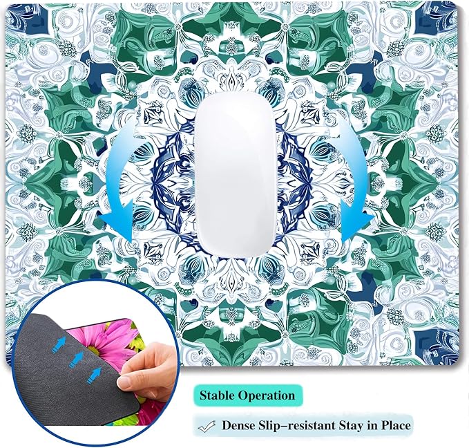 Aesthetic Mandala Pattern Custom Mouse Pad - Image 5