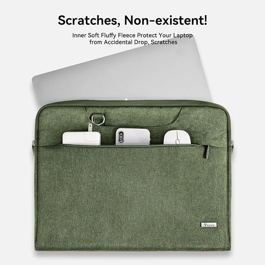 Voova Laptop Bag 17 17.3 Inch Water-resistant Laptop Sleeve Case - Image 2