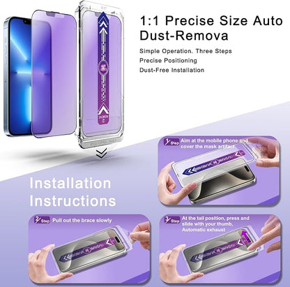 2 Pack Anti Blue Light Matte Screen Protector - Image 4