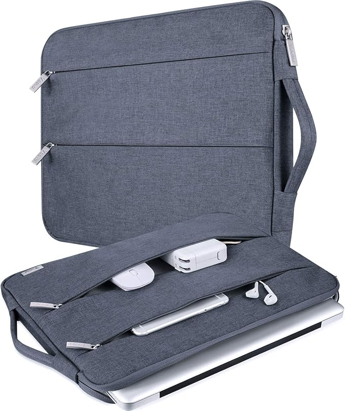 Voova Laptop Sleeve Carrying Case 15.6 16 Inch, Slim Computer Cover Bag by Voova