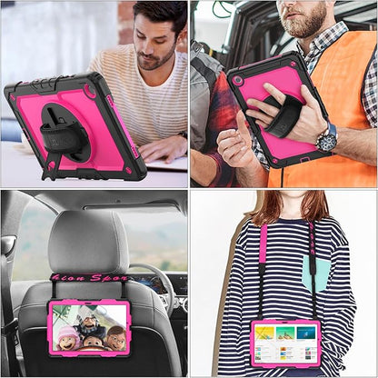 SEYMAC stock Case for Samsung Galaxy Tab A8 10.5'', Full-Body Drop Protection - Image 3