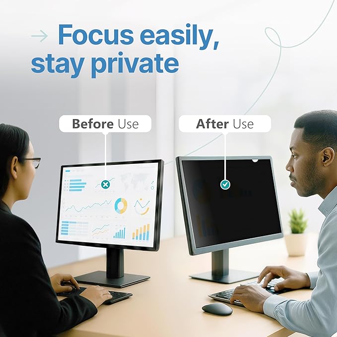 VINTEZ 22 Inch 16:9 Privacy Screen - Image 3
