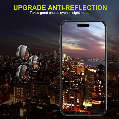 WSKEN for iPhone 14 Pro/iPhone 14 Pro Max Camera Lens Protector, HD Tempered - Image 6